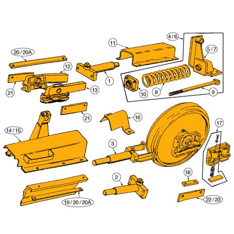 case 550g parts diagram